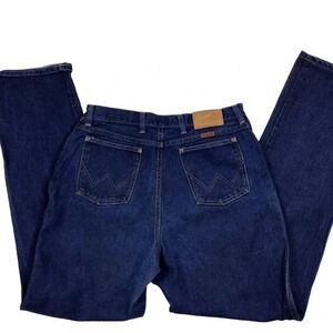 Wrangler Women High-Rise Dark Blue Jeans